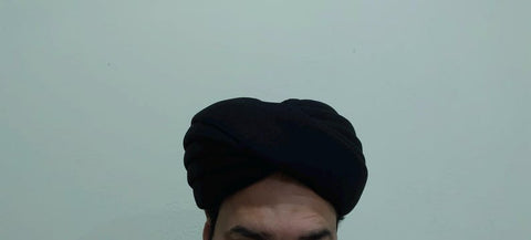 Ready Made Black color Imama Shareef Madrassa Sharif Sufi Turban Pagri Various Imamaa Pagri Fabric Muslim cloth 15 feet