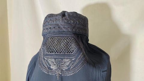 Afghan Abaya Veils Muslim Scarf Afghan Women Burqa-Abaya Islamic Kaftan Muslim Hijab Islamic Kaftan Afghan ladies topi Burqa Jilbab abaya