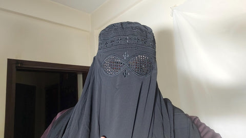 Afghan Abaya Veils Muslim Scarf Afghan Women Burqa-Abaya Islamic Kaftan Muslim Hijab Islamic Kaftan Afghan ladies topi Burqa Jilbab abaya