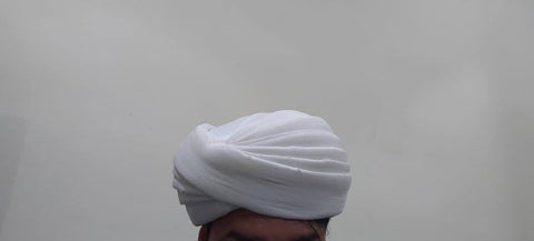 Ready Made White color Imama Shareef Madrassa Sharif Sufi Turban Pagri Various Imamaa Pagri Fabric Muslim cloth 15 feet ready to wear