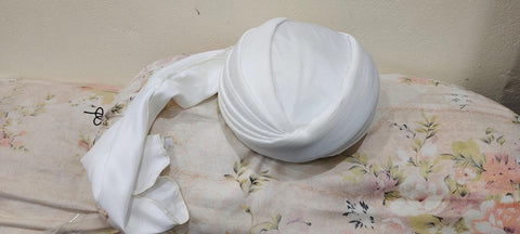Ready Made White color Imama Shareef Madrassa Sharif Sufi Turban Pagri Various Imamaa Pagri Fabric Muslim cloth 15 feet ready to wear