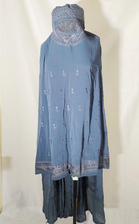 Afghan Abaya Veils Muslim Scarf Afghan Women Burqa-Abaya Islamic Kaftan Muslim Hijab Islamic Kaftan Afghan ladies topi Burqa Jilbab abaya