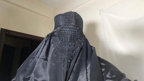 Afghan Abaya Veils Muslim Scarf Afghan Women Burqa-Abaya Islamic Kaftan Muslim Hijab Islamic Kaftan Afghan ladies topi Burqa Jilbab abaya