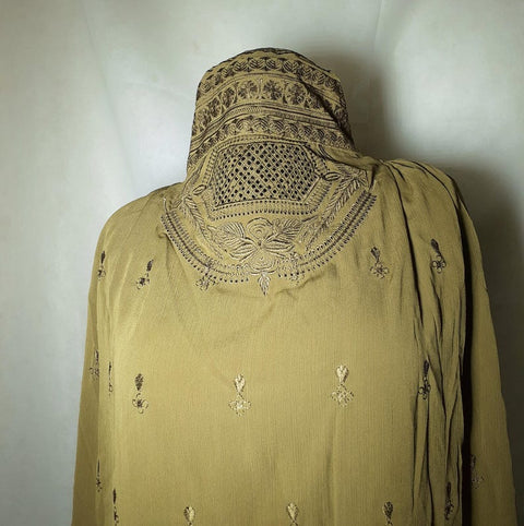 Afghan Abaya Veils Muslim Scarf Afghan Women Burqa-Abaya Islamic Kaftan Muslim Hijab Islamic Kaftan Afghan ladies topi Burqa Jilbab abaya