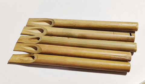 10 Pcs 15MM Bamboo Reed Calligraphy Pen Set Handmade Calligraphy bamboo pen English Arabic Calligraphy pen qalam kalam artist pen