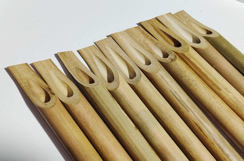 10 Pcs 15MM Bamboo Reed Calligraphy Pen Set Handmade Calligraphy bamboo pen English Arabic Calligraphy pen qalam kalam artist pen