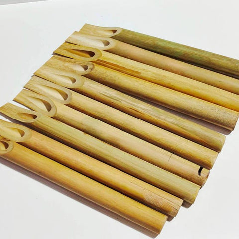 10 Pcs 15MM Bamboo Reed Calligraphy Pen Set Handmade Calligraphy bamboo pen English Arabic Calligraphy pen qalam kalam artist pen