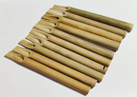 10 Pcs 15MM Bamboo Reed Calligraphy Pen Set Handmade Calligraphy bamboo pen English Arabic Calligraphy pen qalam kalam artist pen