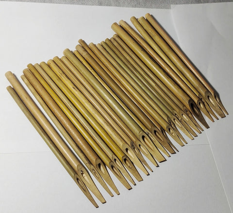 25 Pcs Mix size Bamboo Reed Calligraphy Pen Set Handmade Calligraphy bamboo pen English Arabic Calligraphy pen qalam kalam artist pen