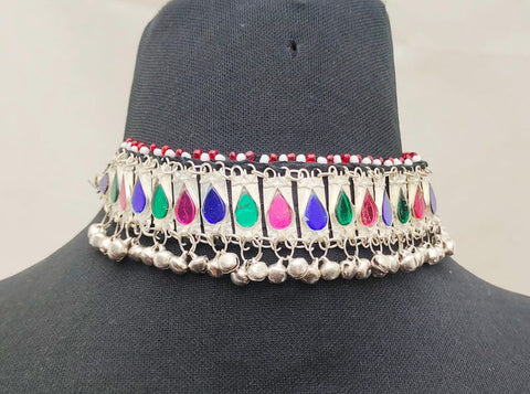 Pair Afghan jewelry anklet Tribal Anklets Pair, Afghan Kuchi Bells Anklets, Boho Anklets, Body Jewelry, Foot Jewelry, Tribal Jewelry,