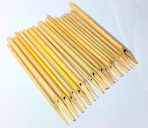 25 Pcs Mix size Bamboo Reed Calligraphy Pen Set Handmade Calligraphy bamboo pen English Arabic Calligraphy pen qalam kalam artist pen
