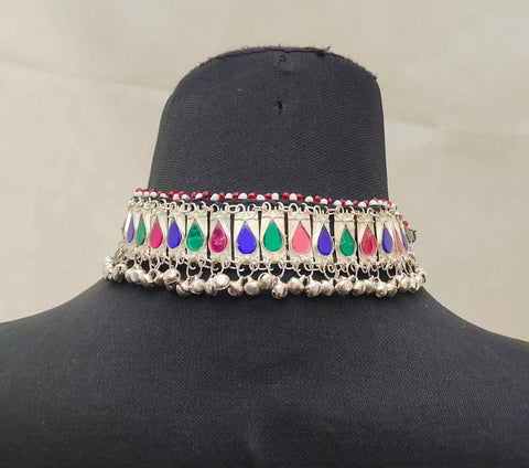 Pair Afghan jewelry anklet Tribal Anklets Pair, Afghan Kuchi Bells Anklets, Boho Anklets, Body Jewelry, Foot Jewelry, Tribal Jewelry,