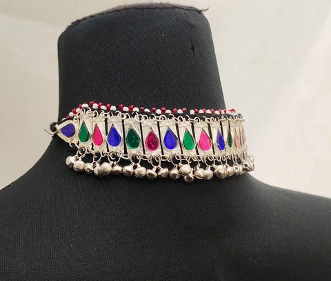 Pair Afghan jewelry anklet Tribal Anklets Pair, Afghan Kuchi Bells Anklets, Boho Anklets, Body Jewelry, Foot Jewelry, Tribal Jewelry,
