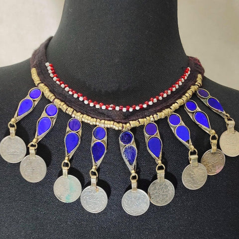 Afghan handmade tribal necklace  afghan handmade jewelry necklace choker