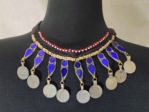 Afghan handmade tribal necklace  afghan handmade jewelry necklace choker