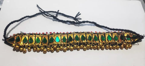 Gold color Afghan Jewellery Necklace  afghan tribal kuchi necklace choker
